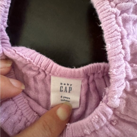 GAP Toddler Crinkle Gauze Tiered Dress - Picture 5 of 7